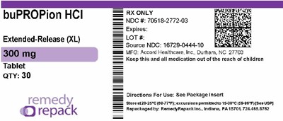 Bupropion HCl 300mg 70518 2772 03
